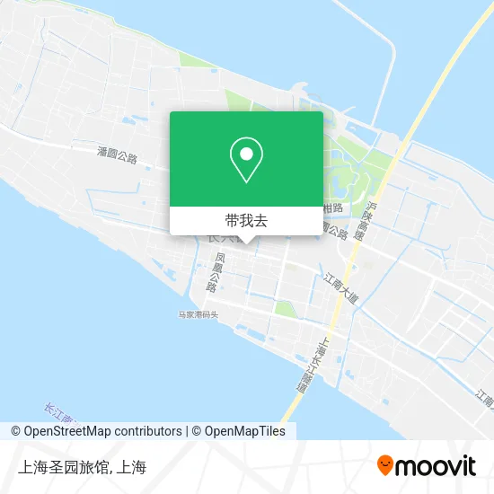 上海圣园旅馆地图
