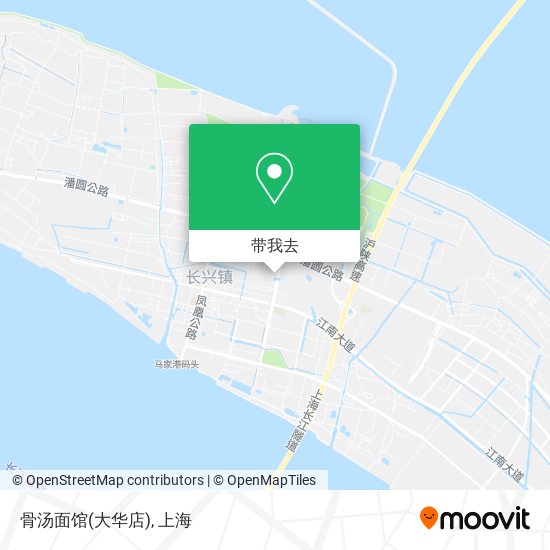 骨汤面馆(大华店)地图