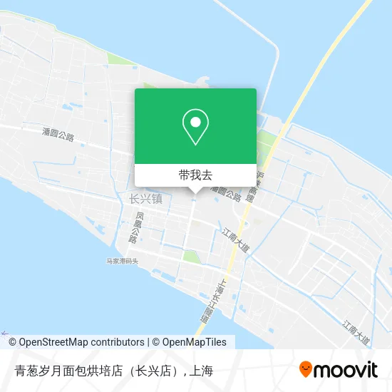 青葱岁月面包烘培店（长兴店）地图