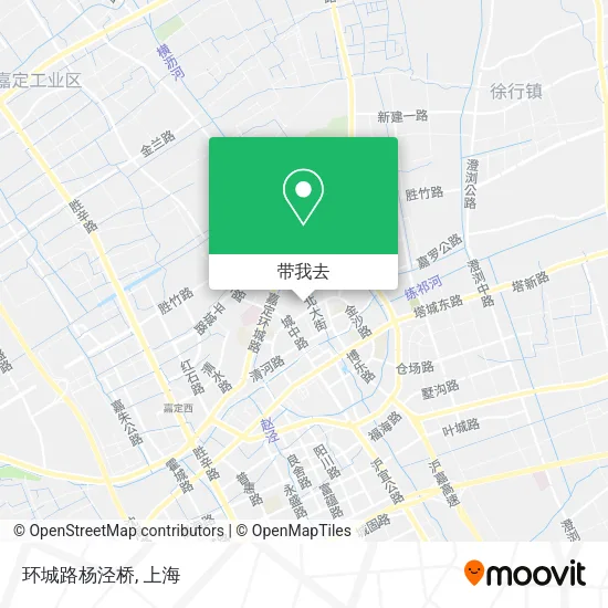 环城路杨泾桥地图