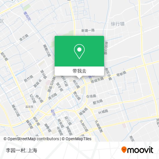李园一村地图
