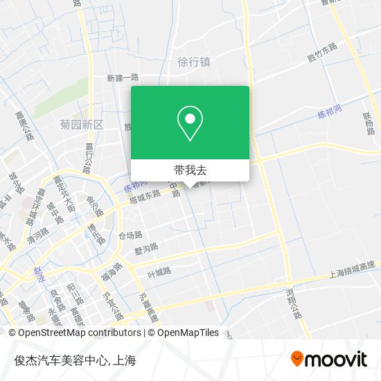 俊杰汽车美容中心地图