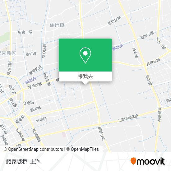 顾家塘桥地图
