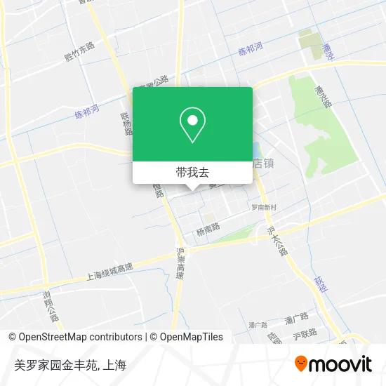 美罗家园金丰苑地图