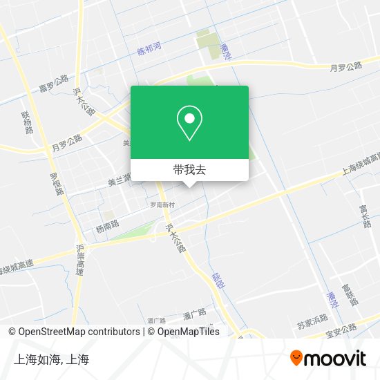 上海如海地图