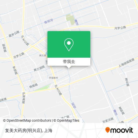 复美大药房(明兴店)地图