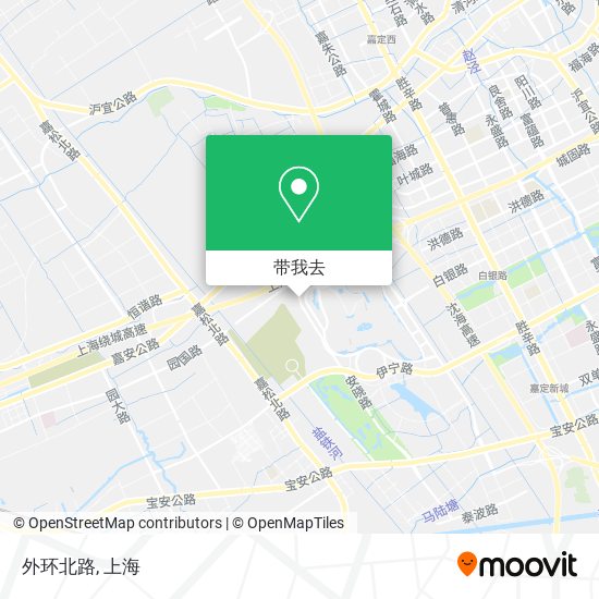 外环北路地图