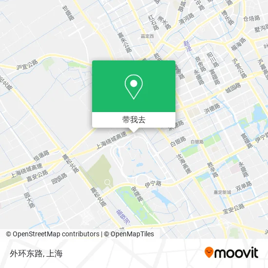 外环东路地图