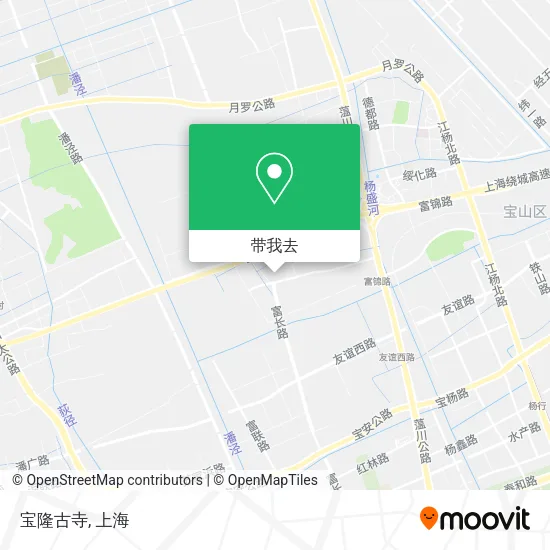 宝隆古寺地图