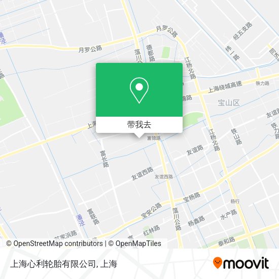 上海心利轮胎有限公司地图