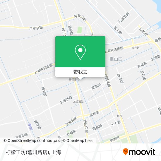 柠檬工坊(蕰川路店)地图