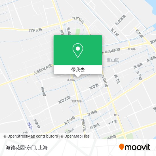 海德花园-东门地图