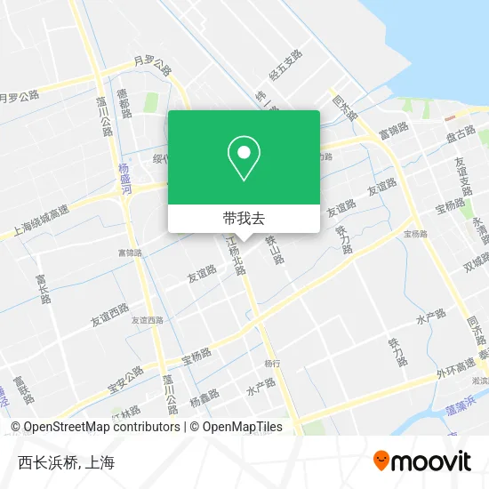西长浜桥地图
