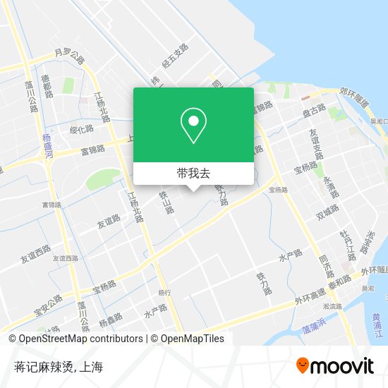 蒋记麻辣烫地图
