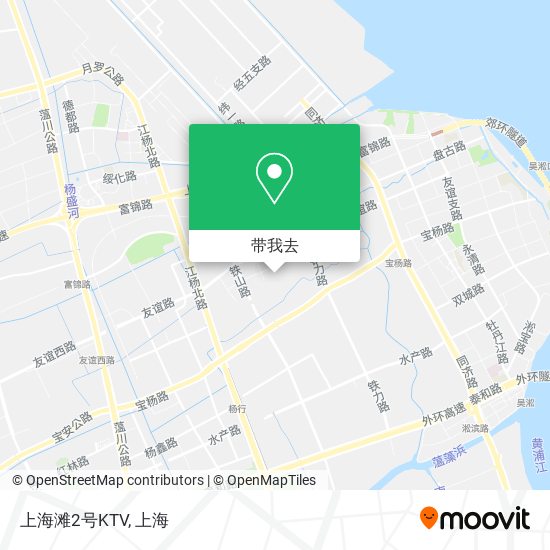 上海滩2号KTV地图