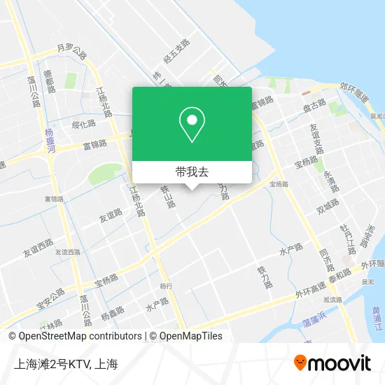 上海滩2号KTV地图