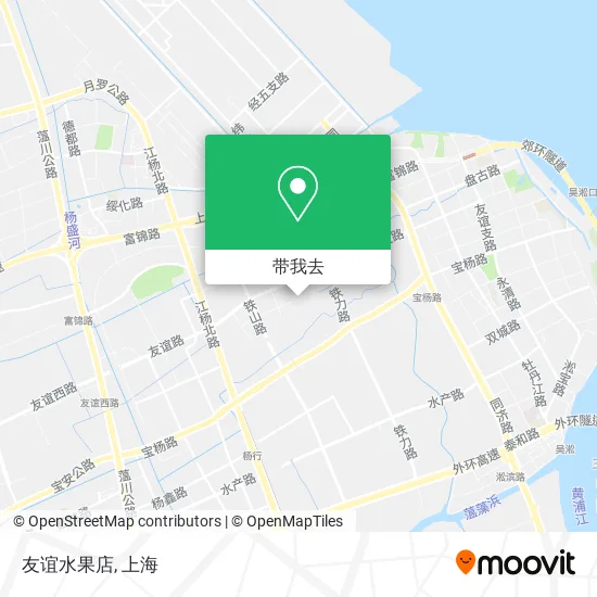 友谊水果店地图