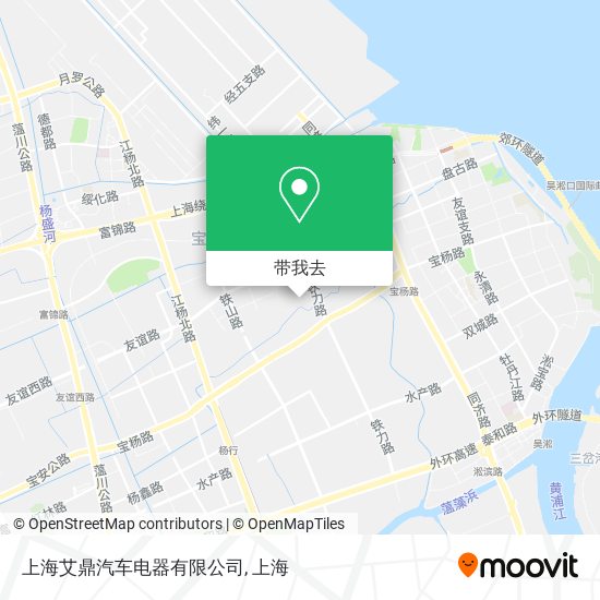 上海艾鼎汽车电器有限公司地图