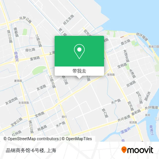 晶钢商务馆-6号楼地图