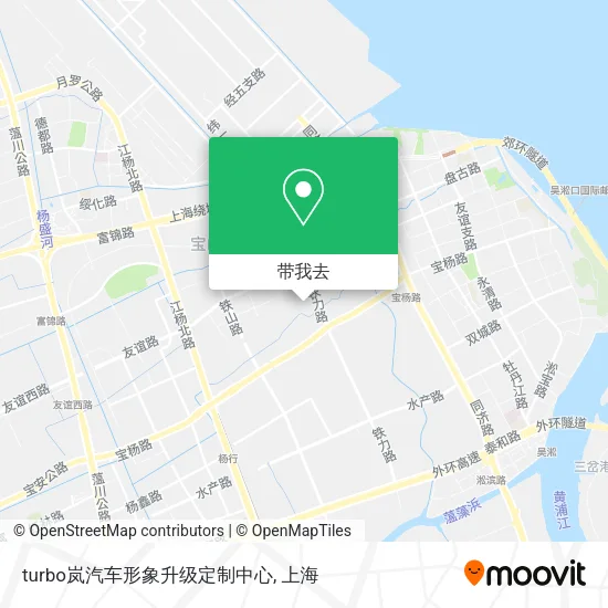 turbo岚汽车形象升级定制中心地图