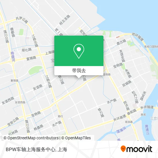 BPW车轴上海服务中心地图