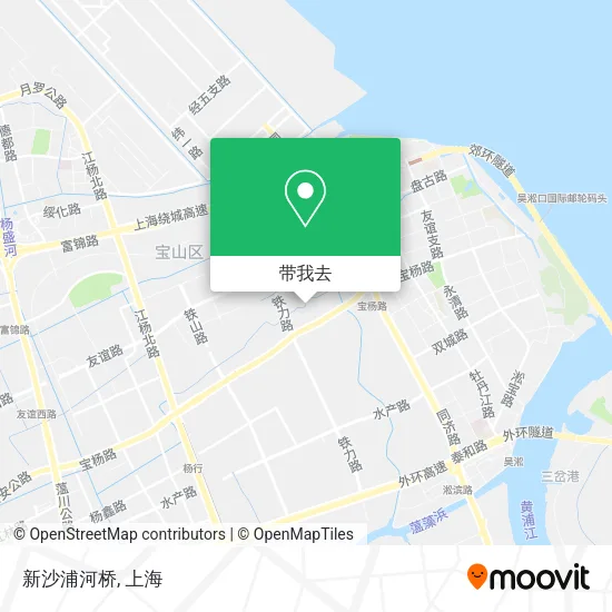 新沙浦河桥地图