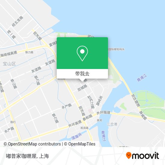 嘟普家咖喱屋地图