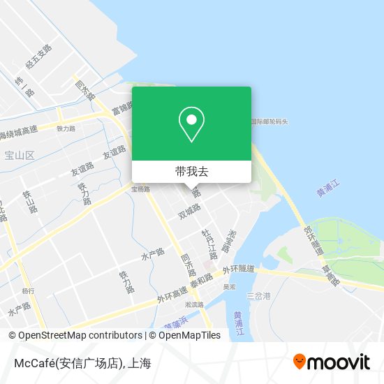 McCafé(安信广场店)地图