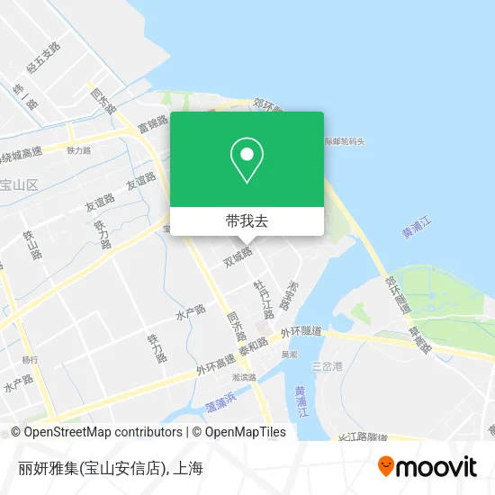 丽妍雅集(宝山安信店)地图