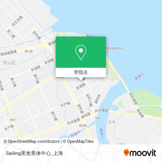 Sailing美发美体中心地图