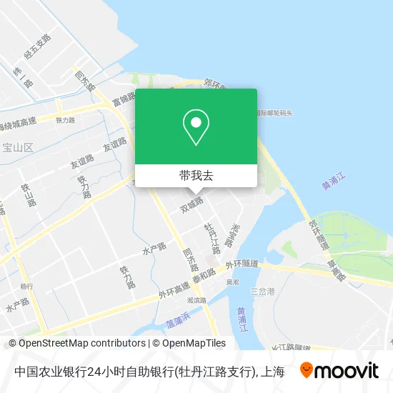 中国农业银行24小时自助银行(牡丹江路支行)地图