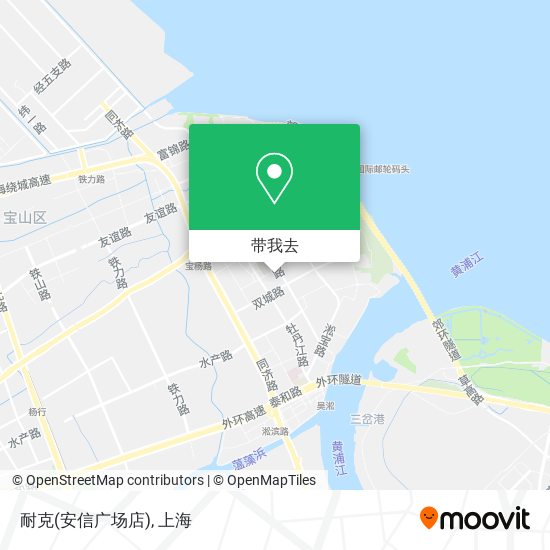 耐克(安信广场店)地图