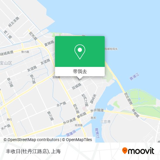 丰收日(牡丹江路店)地图