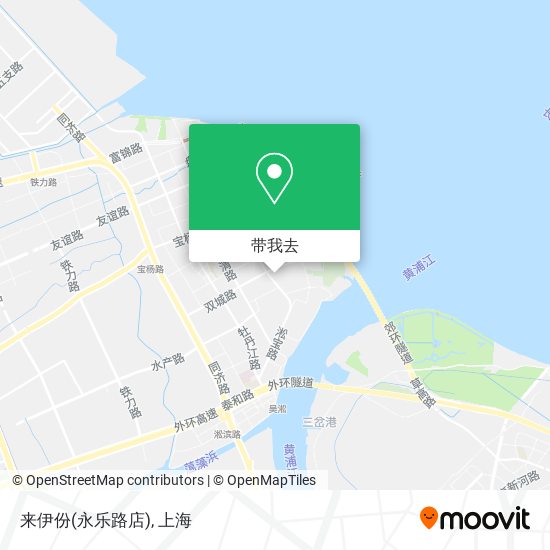 来伊份(永乐路店)地图