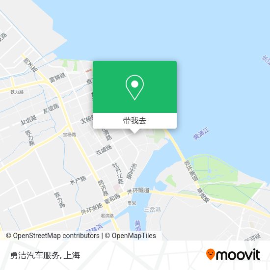 勇洁汽车服务地图