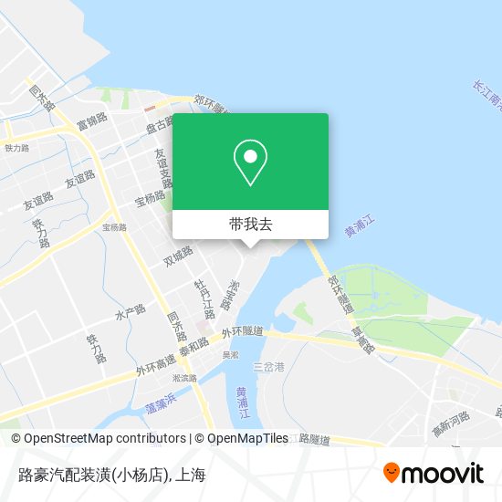 路豪汽配装潢(小杨店)地图