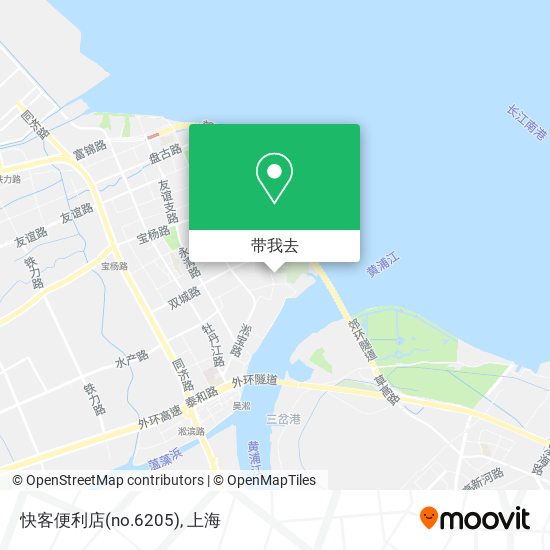 快客便利店(no.6205)地图