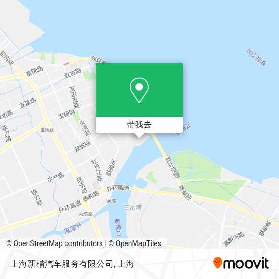 上海新楷汽车服务有限公司地图