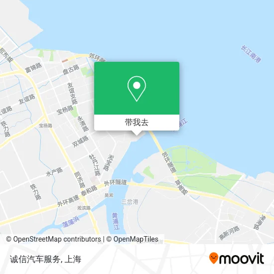 诚信汽车服务地图