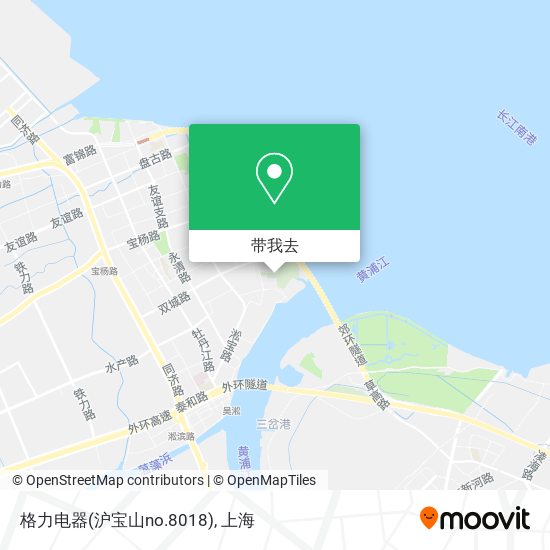 格力电器(沪宝山no.8018)地图