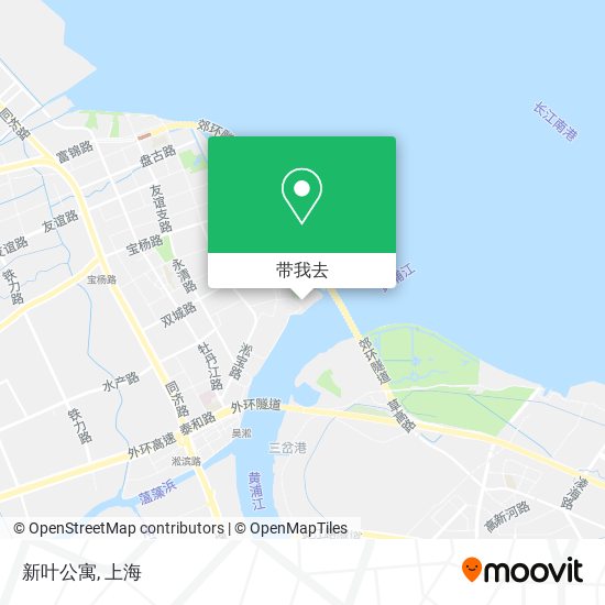 新叶公寓地图