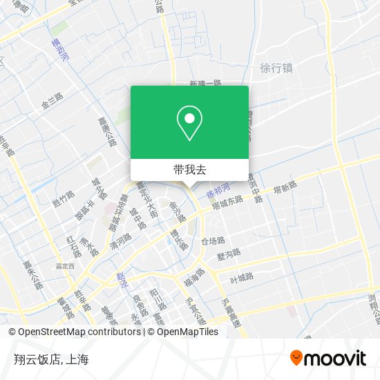 翔云饭店地图