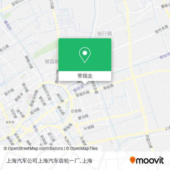 上海汽车公司上海汽车齿轮一厂地图