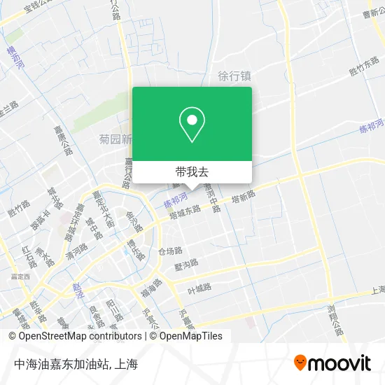 中海油嘉东加油站地图