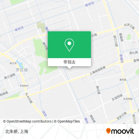 北朱桥地图