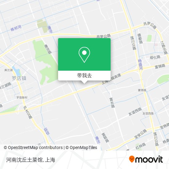 河南沈丘土菜馆地图