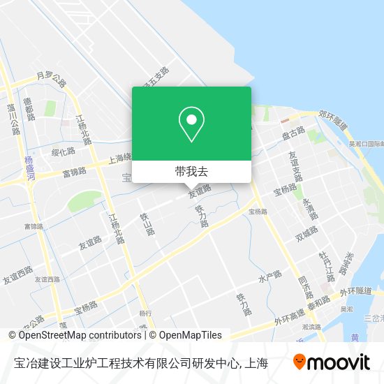宝冶建设工业炉工程技术有限公司研发中心地图