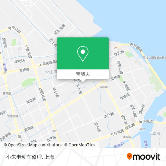小朱电动车修理地图
