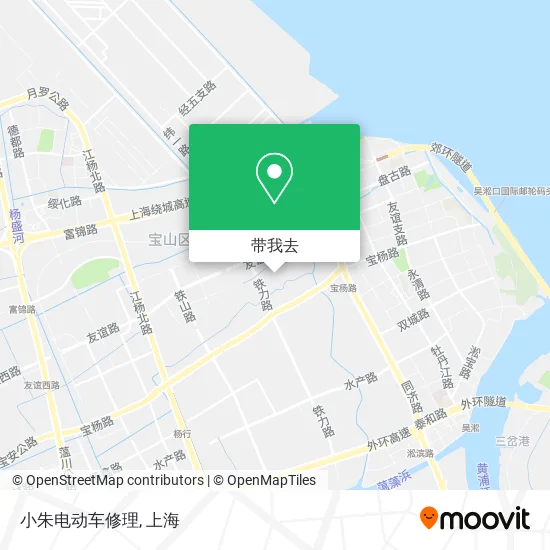 小朱电动车修理地图