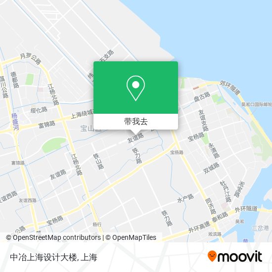 中冶上海设计大楼地图
